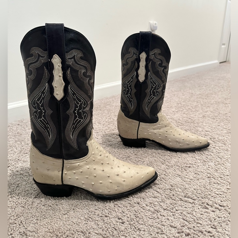 El General 1901 Ostrich Boots